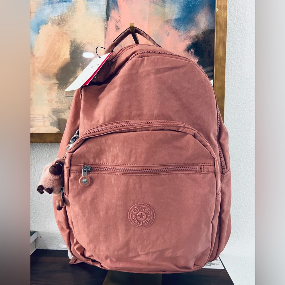 Kipling Seoul Kind Rose Backpack Brand New with Tags